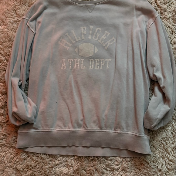 Tommy Hilfiger Gray Crew Neck Sweater - Picture 1 of 2